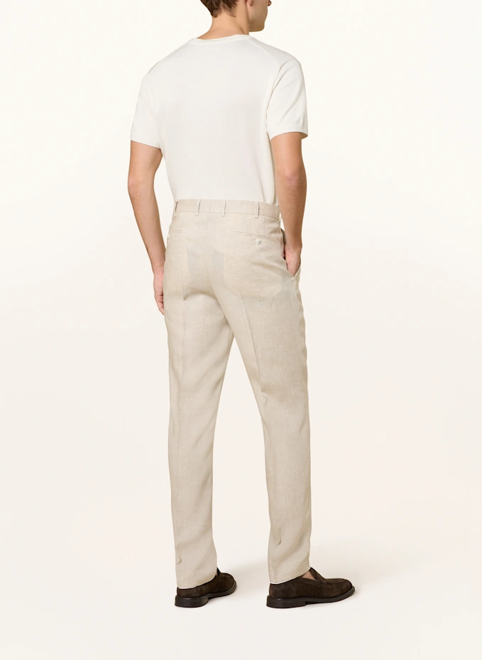 DRESSLER DRESSLER Anzughose Regular Fit Aus Leinen