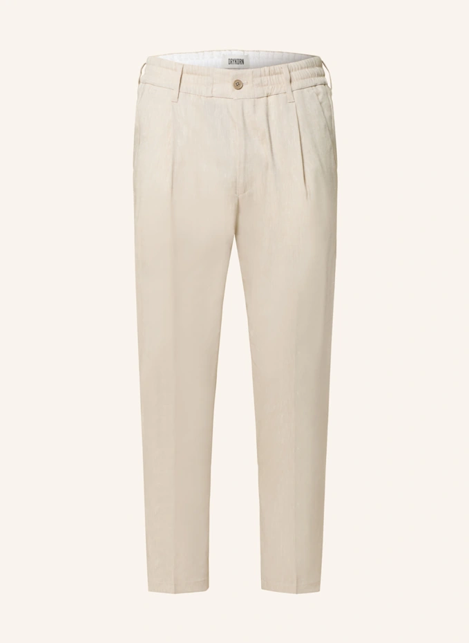 DRYKORN DRYKORN Anzughose CHASY Extra Slim Fit mit Leinen