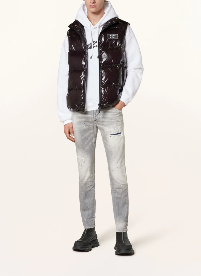 DSQUARED2 DSQUARED2 Destroyed Jeans SKATER Extra Slim Fit