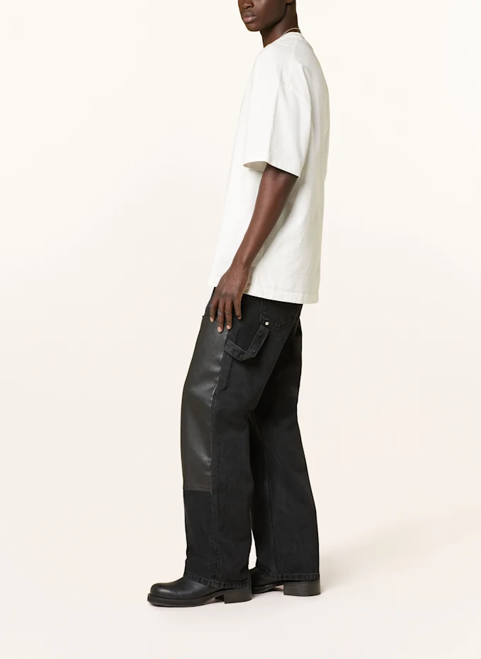 EIGHTYFIVE EIGHTYFIVE Cargojeans Im Materialmix Relaxed Fit