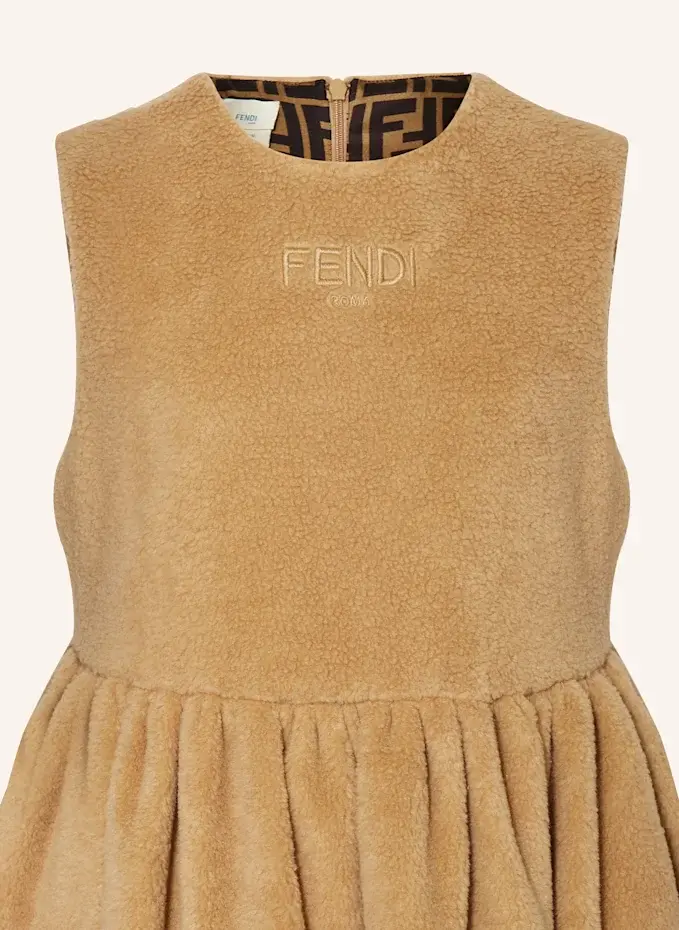 FENDI FENDI Kleid Mit TeddyfellKIDS