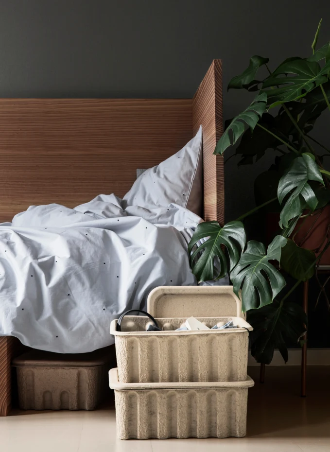 Ferm LIVING Ferm LIVING 2er-Set Aufbewahrungsboxen PULP LARGEHöhe: 15 Cm Breite: 30 Cm