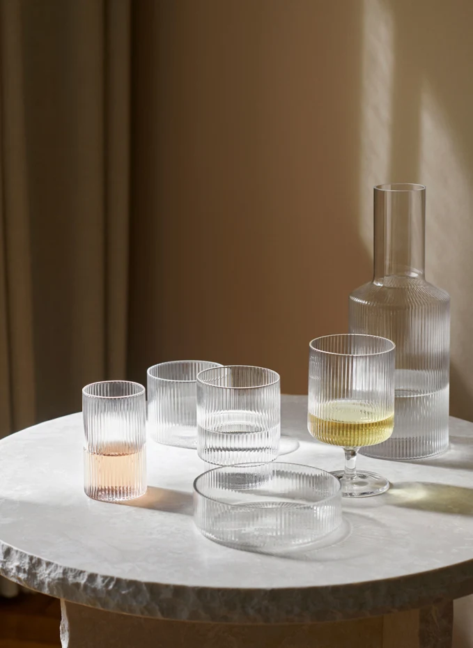 Ferm LIVING Ferm LIVING 4er-Set Schalen RIPPLEDurchmesser: 12 Cm