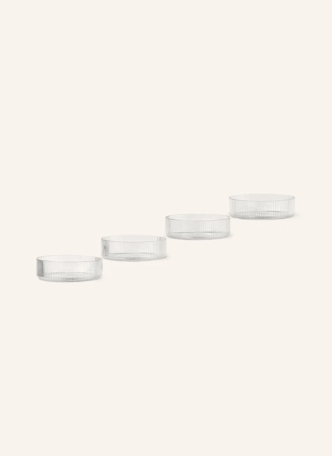 Ferm LIVING Ferm LIVING 4er-Set Schalen RIPPLEDurchmesser: 12 Cm
