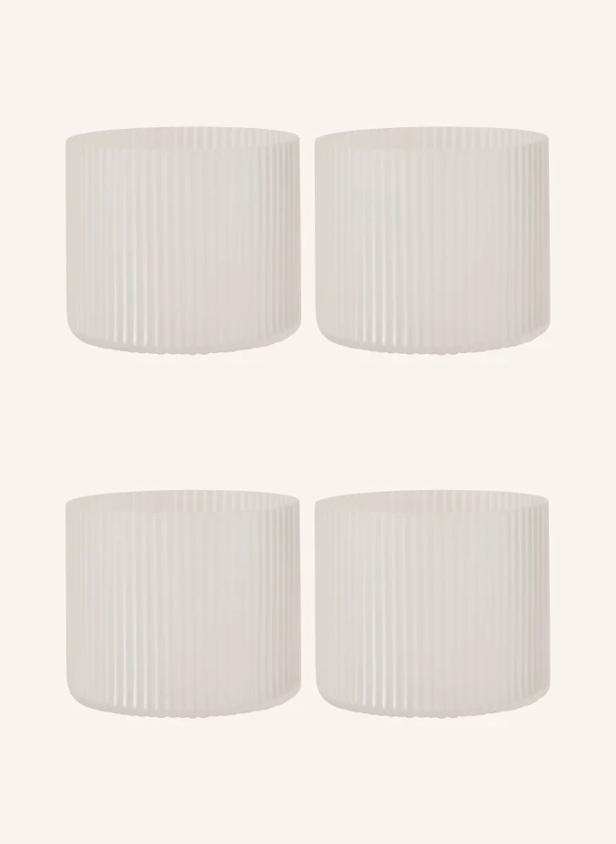 Ferm LIVING Ferm LIVING 4er-Set Trinkgläser RIPPLEVolumen: 200 Ml