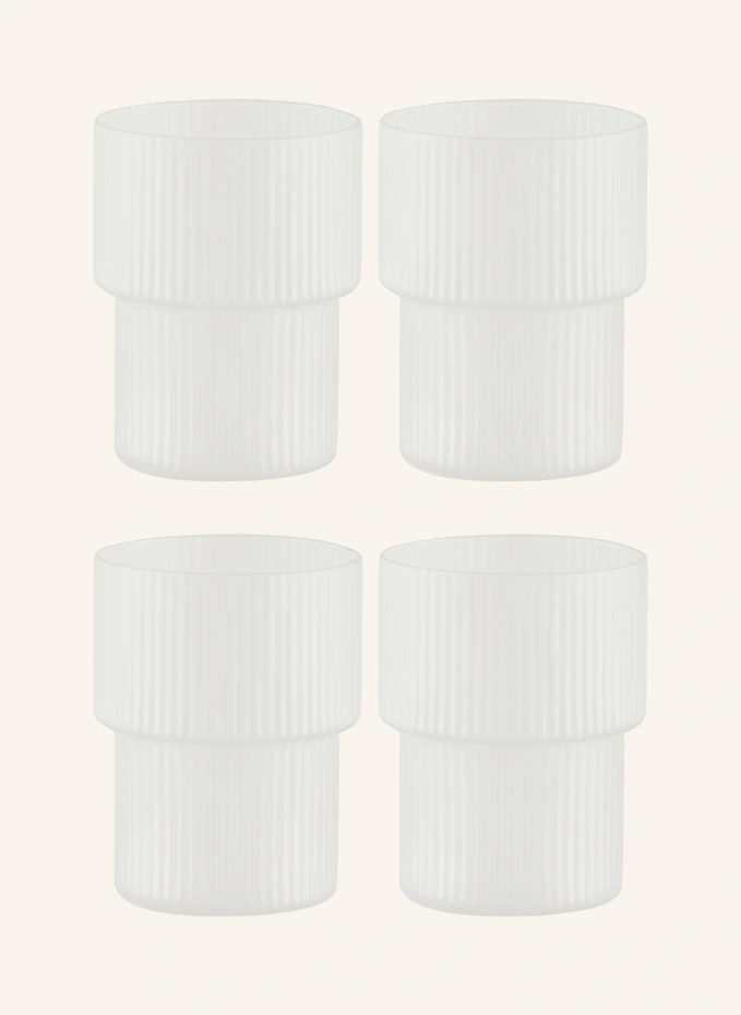 Ferm LIVING Ferm LIVING 4er-Set Trinkgläser RIPPLEVolumen: 200 ml