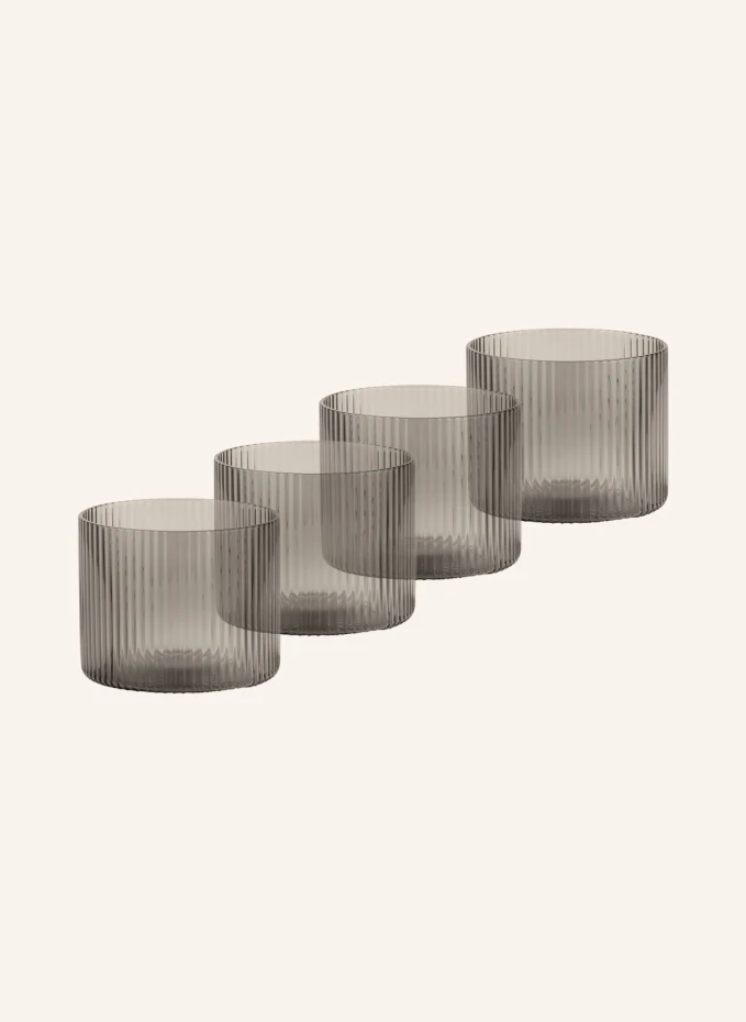 Ferm LIVING Ferm LIVING 4er-Set Trinkgläser RIPPLEVolumen: 200 Ml