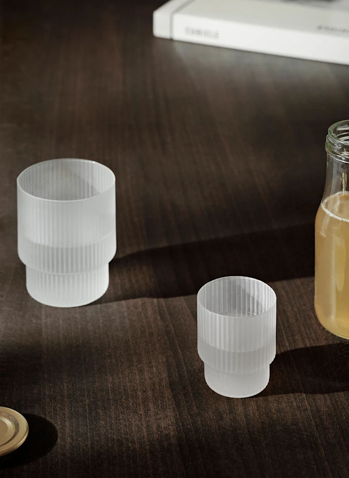 Ferm LIVING Ferm LIVING 4er-Set Trinkgläser RIPPLEVolumen: 60 Ml