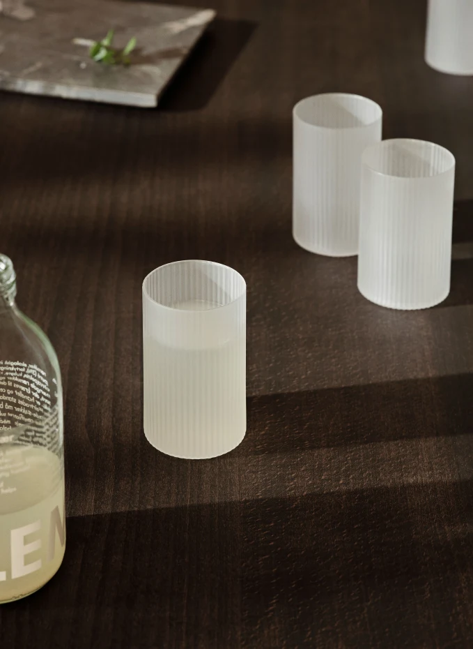 Ferm LIVING Ferm LIVING 4er-Set Wassergläser RIPPLEVolumen: 140 Ml