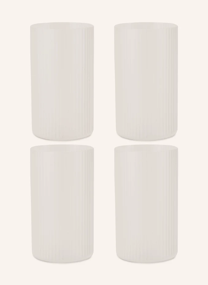 Ferm LIVING Ferm LIVING 4er-Set Wassergläser RIPPLEVolumen: 140 Ml