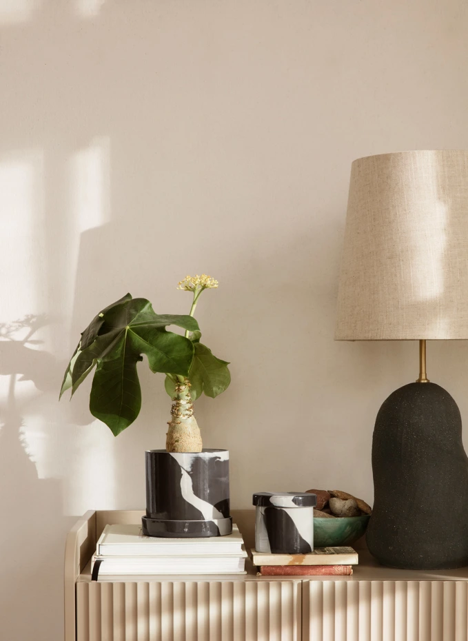 Ferm LIVING Ferm LIVING Aufbewahrungsdose INLAYHöhe: 9 5 Cm