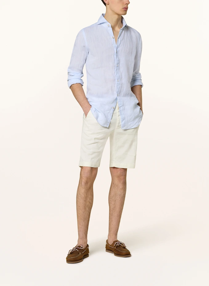 FINAMORE 1925 FINAMORE 1925 Leinenhemd TOKYO SERGIO Slim Fit