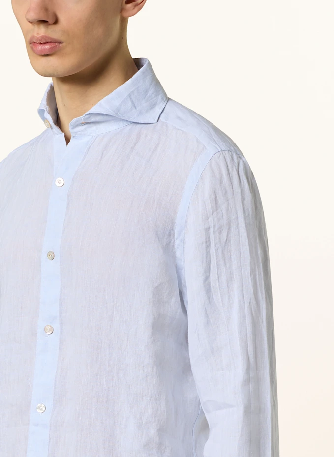 FINAMORE 1925 FINAMORE 1925 Leinenhemd TOKYO SERGIO Slim Fit