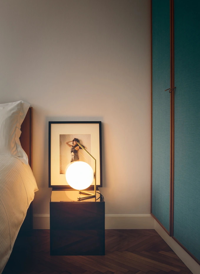 FLOS FLOS Tischleuchte IC LIGHTS T1 LOWHöhe: 38 1 Cm