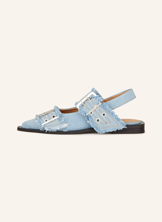 GANNI GANNI Slingballerinas