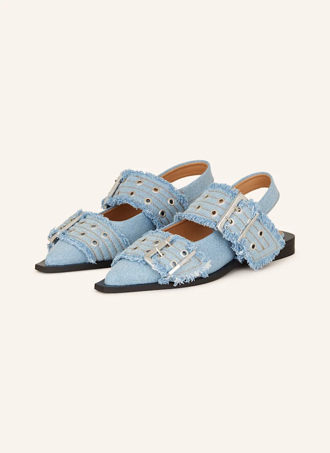 GANNI GANNI Slingballerinas