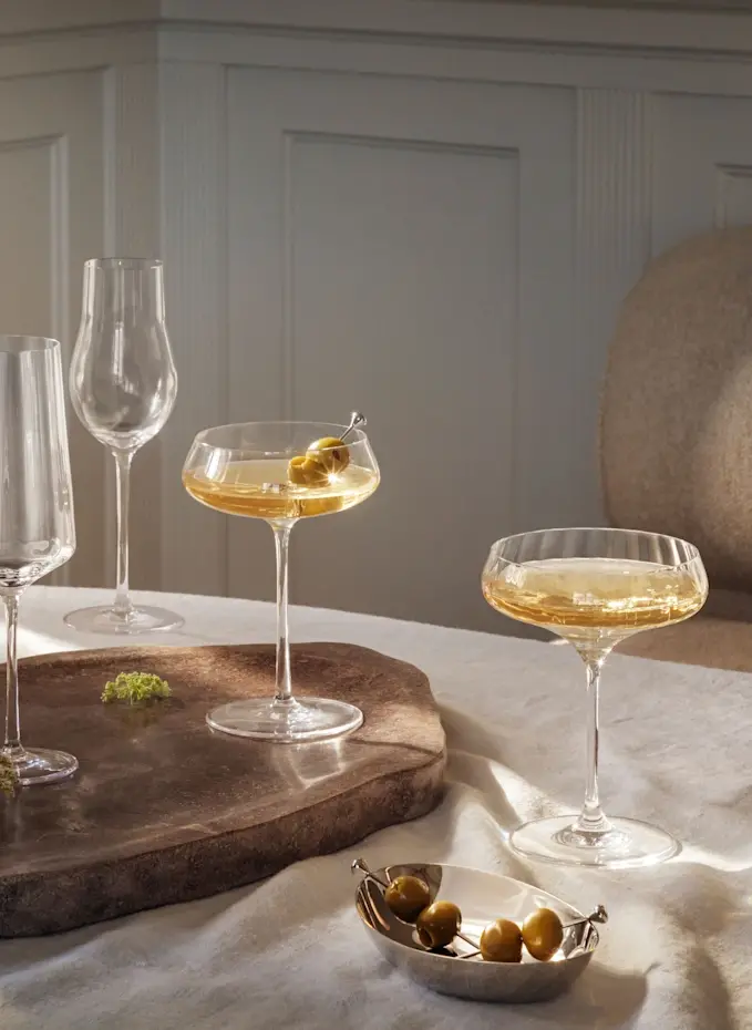 GEORG JENSEN GEORG JENSEN 2er-Set Champagnergläser SKYVolumen: 250 Ml