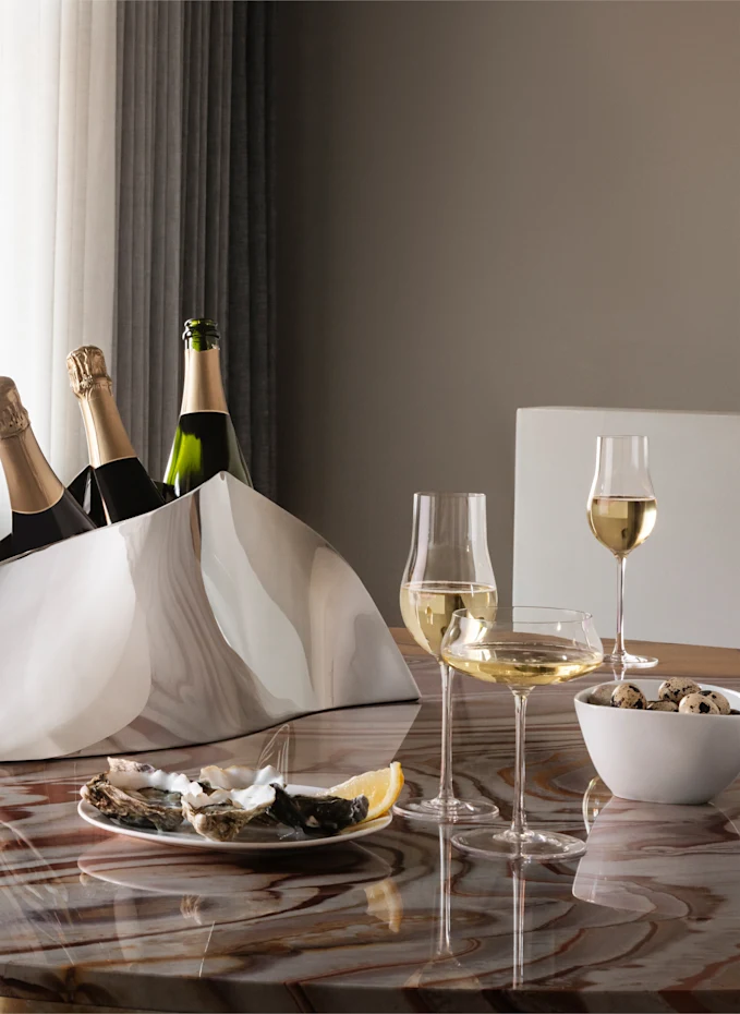 GEORG JENSEN GEORG JENSEN 6er-Set Champagnergläser SKYVolumen: 250 Ml