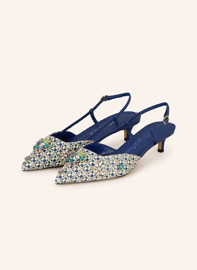 GUESS GUESS Slingpumps JESSENY mit Schmucksteinen
