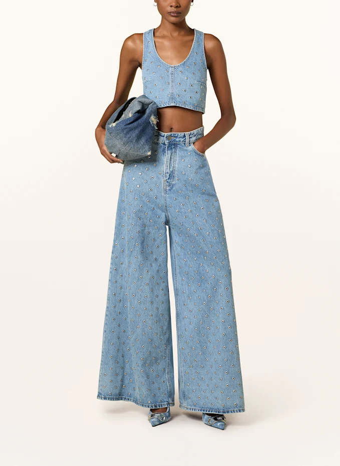 HAIKURE HAIKURE Wide Leg Jeans BIG BETHANY Mit Nieten