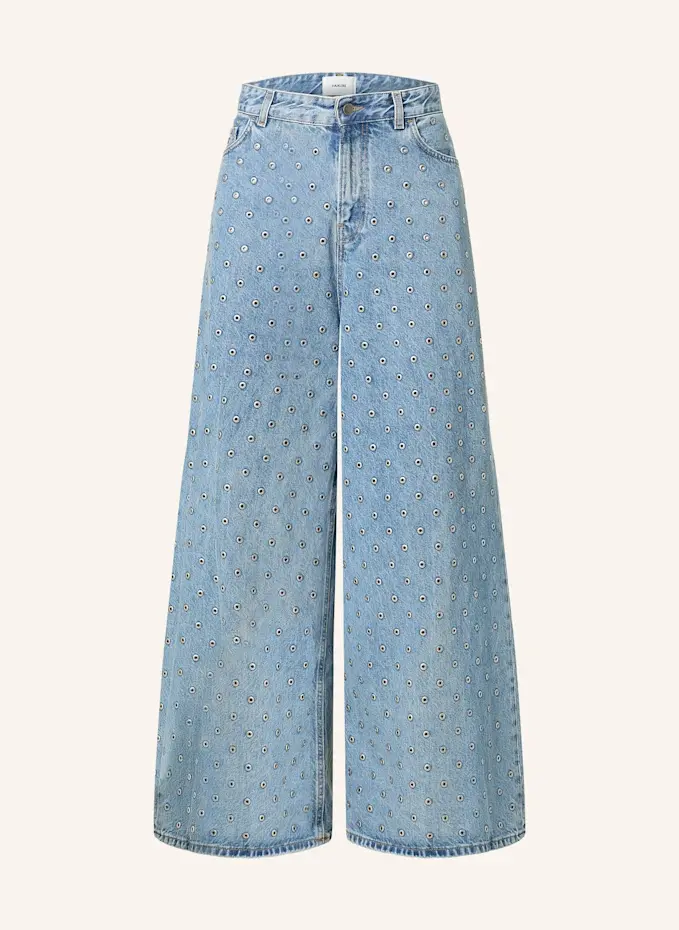 HAIKURE HAIKURE Wide Leg Jeans BIG BETHANY mit Nieten