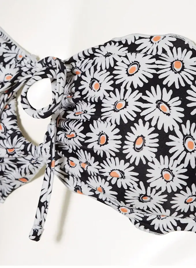 HUGO HUGO Bandeau-Bikini-Top RUFFLE