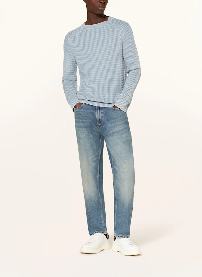 HUGO HUGO Leinenpullover SARDELLO