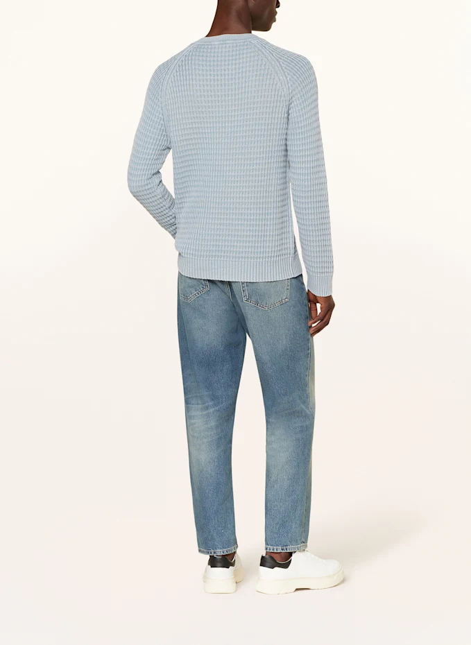 HUGO HUGO Leinenpullover SARDELLO