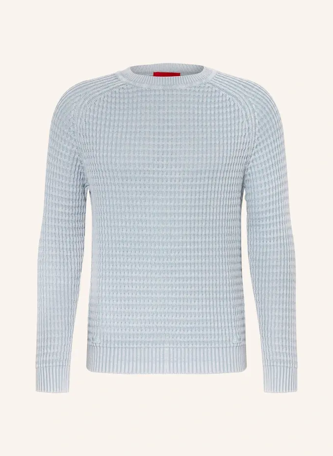 HUGO HUGO Leinenpullover SARDELLO
