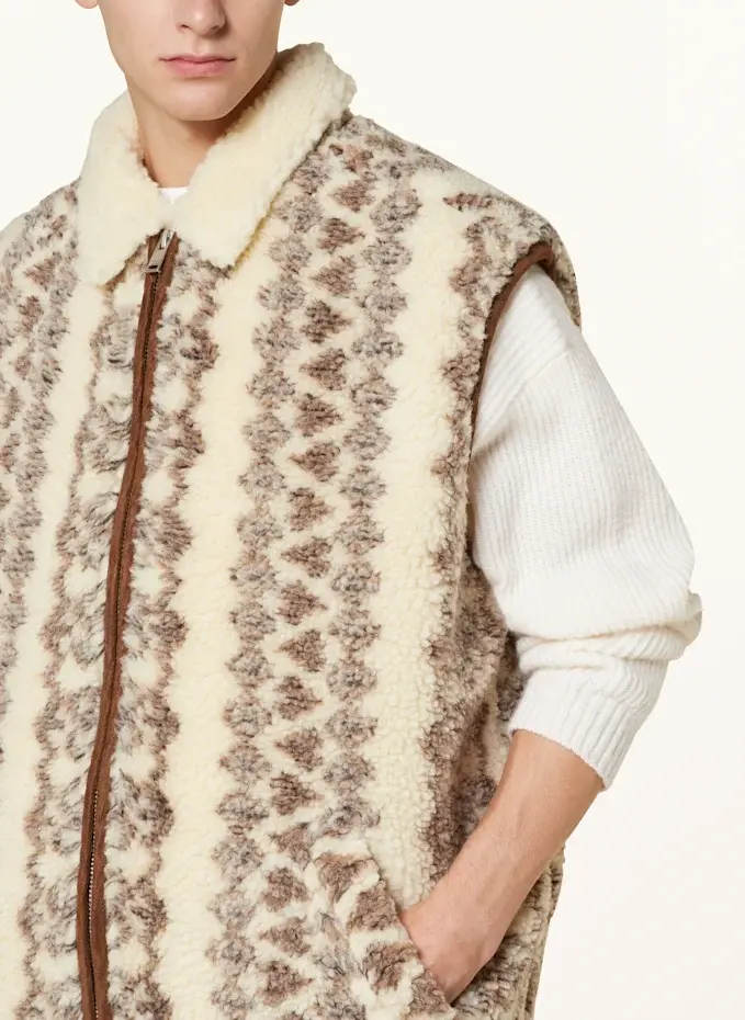 ISABEL MARANT ISABEL MARANT Teddyfell-Weste MAX Zum Wenden