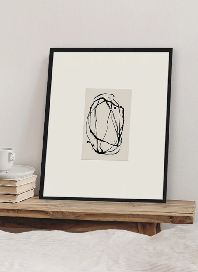 JACOB BADEN JACOB BADEN Wandbild RALLYE Mit Rahmen