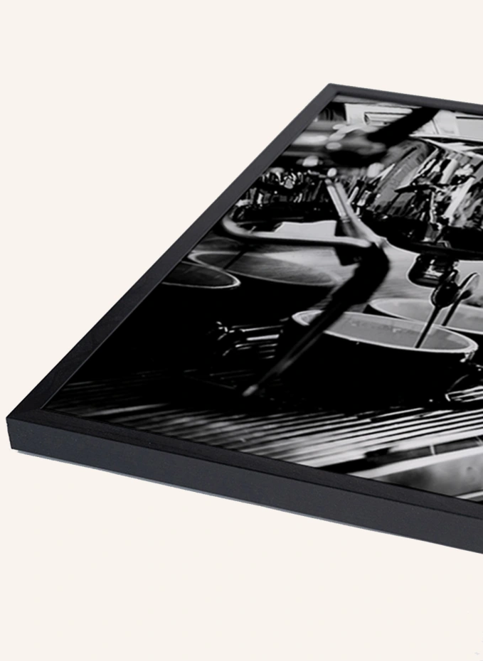 JACOB BADEN JACOB BADEN Wandbild FRISCHER KAFFEE Mit Rahmen