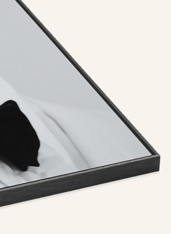 JACOB BADEN JACOB BADEN Wandbild HERR ROGER MOORE Mit Rahmen