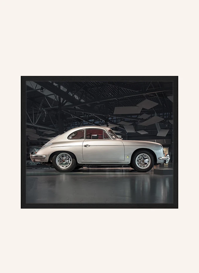 JACOB BADEN JACOB BADEN Wandbild KLASSISCHER PORSCHE 356 Mit Rahmen