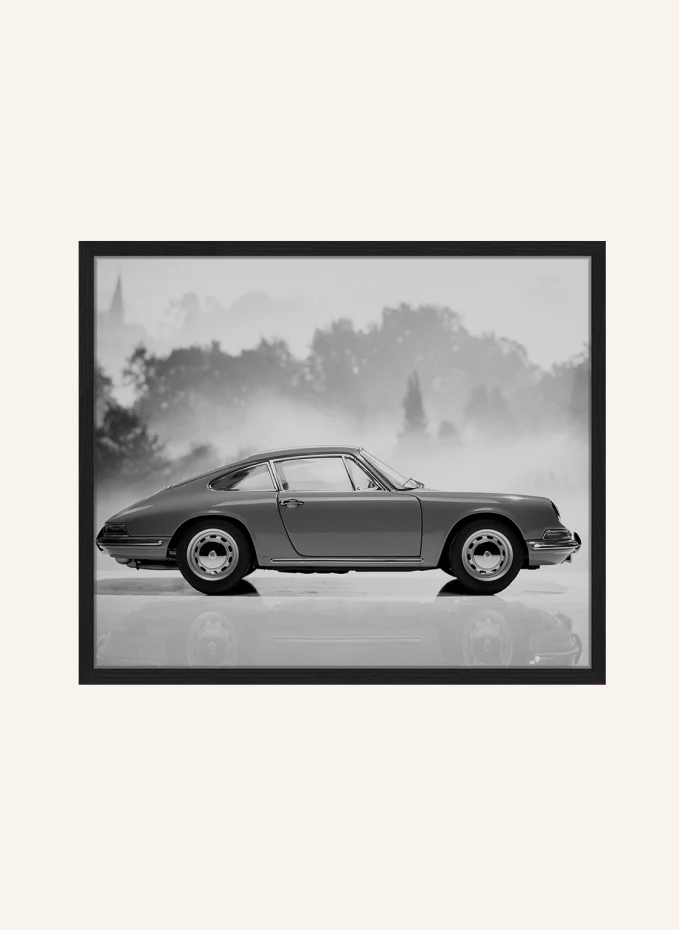 JACOB BADEN JACOB BADEN Wandbild PORSCHE 911 KLASSISCH Mit Rahmen