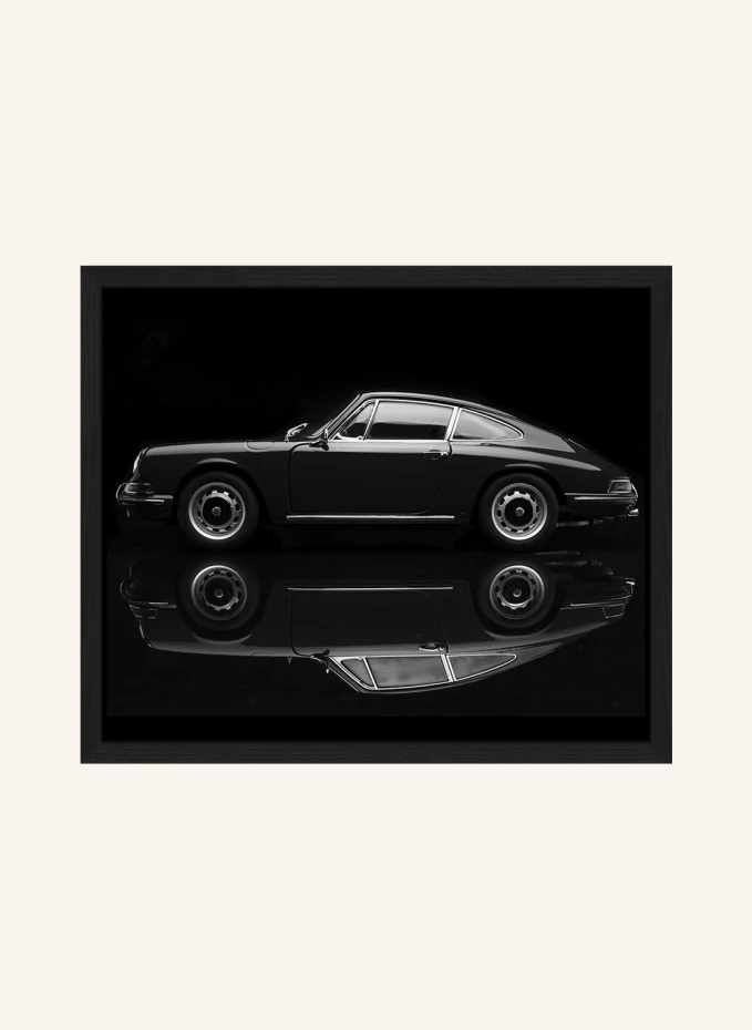 JACOB BADEN JACOB BADEN Wandbild PORSCHE 911 mit Rahmen