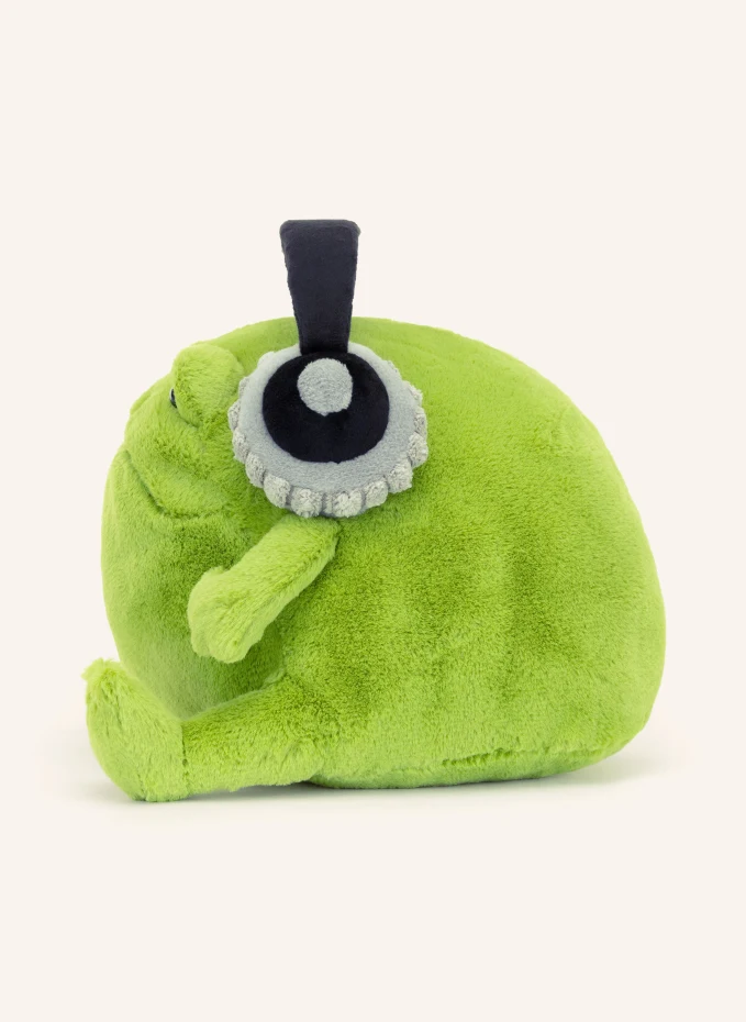 Jellycat Jellycat Frosch-Kuscheltier RICKY RAIN FROG HEADPHONESHöhe: 18 Cm