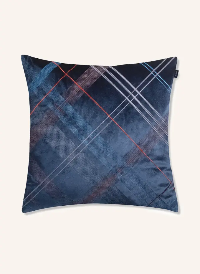 JOOP JOOP Samt-Dekokissenhülle CHECKS45 X 45 Cm