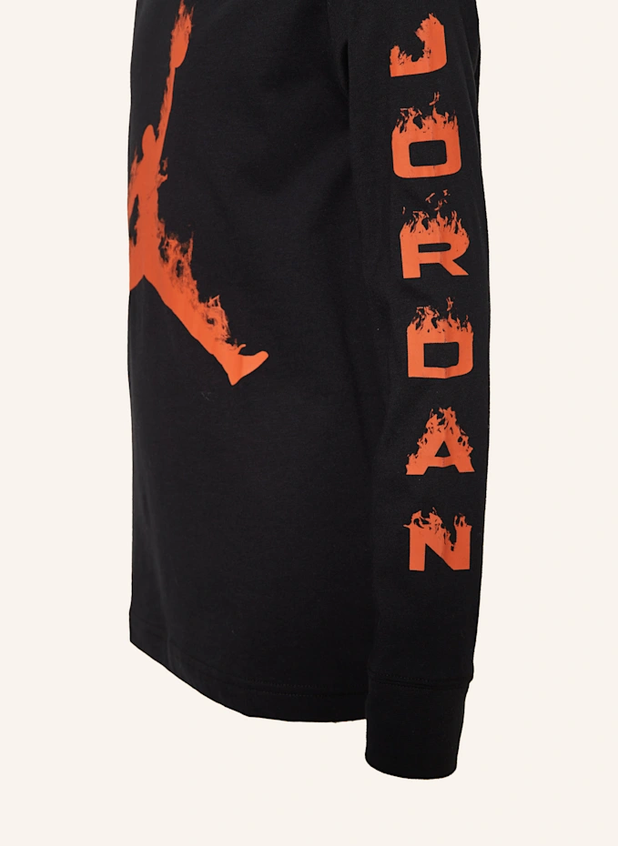 JORDAN JORDAN Longsleeve UP IN FLAMESKIDS