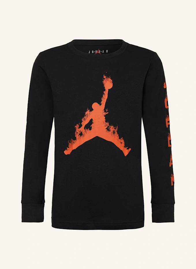 JORDAN JORDAN Longsleeve UP IN FLAMESKIDS