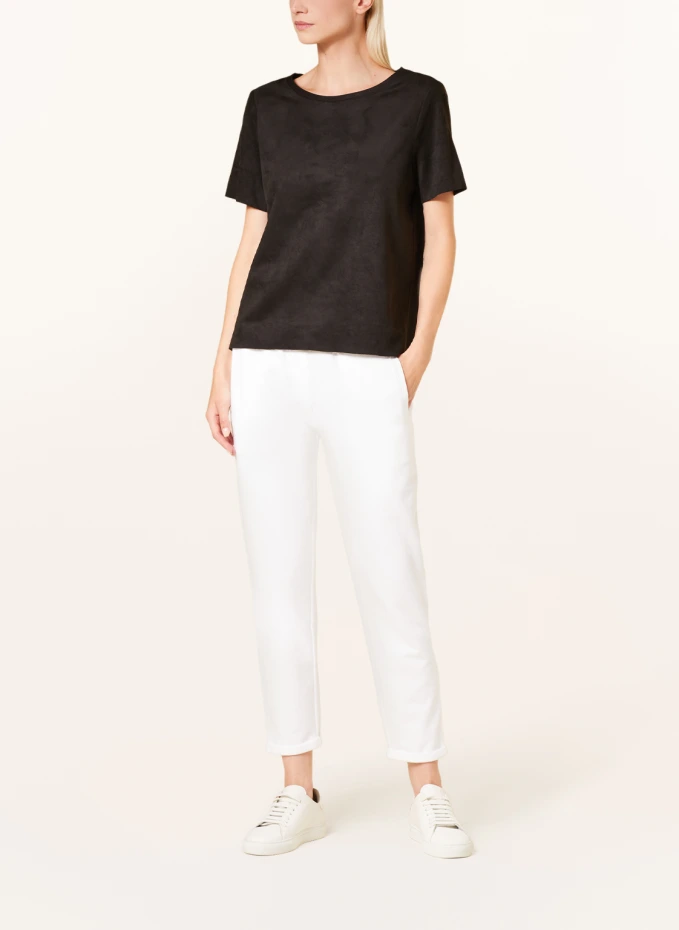 Juvia Juvia T-Shirt BELINDA In Lederoptik