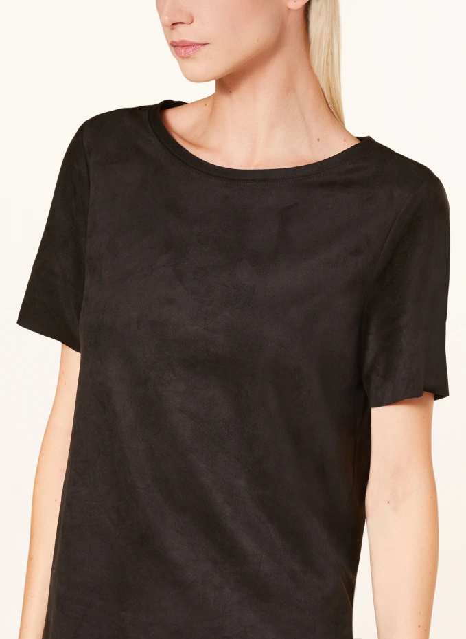 Juvia Juvia T-Shirt BELINDA In Lederoptik