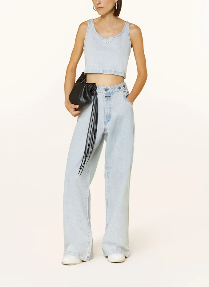 KARO KAUER KARO KAUER Cropped-Jeanstop