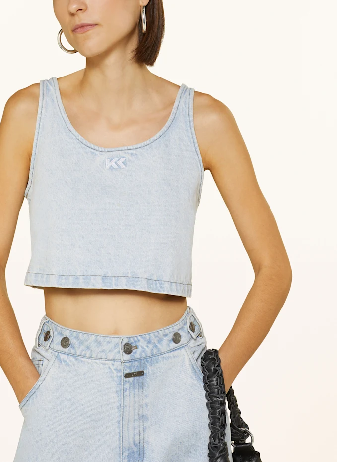KARO KAUER KARO KAUER Cropped-Jeanstop