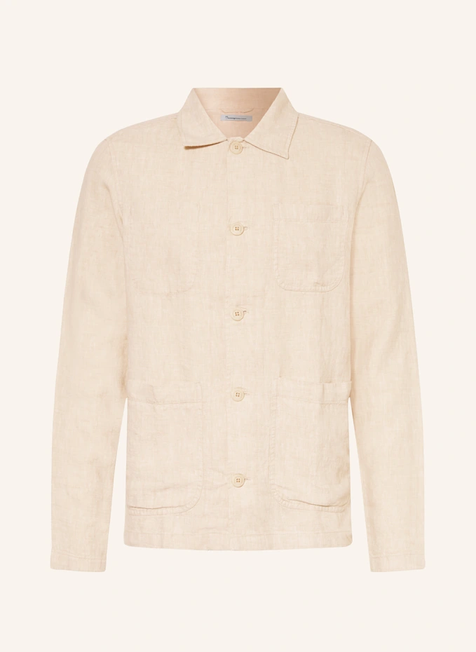 KnowledgeCotton Apparel KnowledgeCotton Apparel Leinen-Overshirt