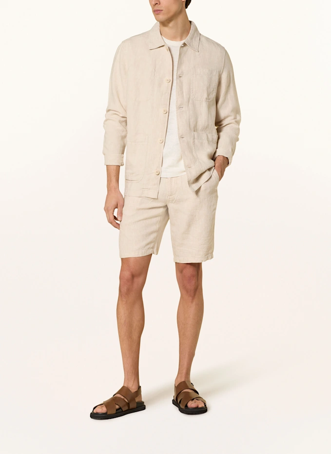 KnowledgeCotton Apparel KnowledgeCotton Apparel Leinenshorts FIG Loose Fit