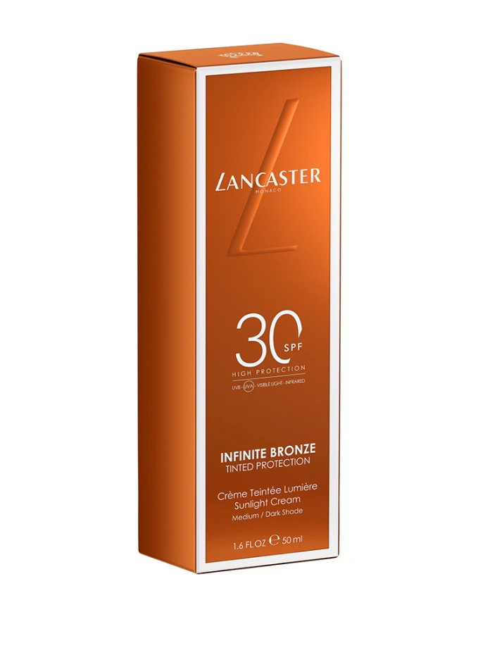 LANCASTER LANCASTER INFINITE BRONZE TINTED PROTECTION SUNLIGHT CREAM SPF 30Getönter Sonnenschutz Für Das Gesicht