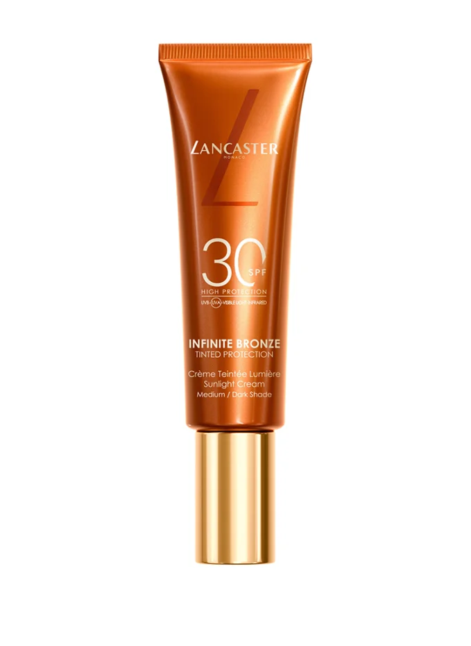 LANCASTER LANCASTER INFINITE BRONZE TINTED PROTECTION SUNLIGHT CREAM SPF 30Getönter Sonnenschutz für das Gesicht