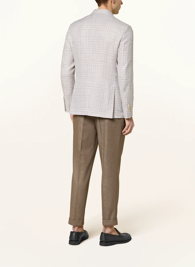 LARDINI LARDINI Sakko Regular Fit Mit Leinen