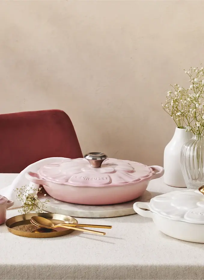 LE CREUSET LE CREUSET Gourmet-Profitopf BLUMEDurchmesser: 26 Cm